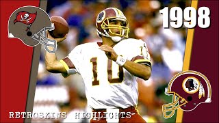 1998 RetroSkins Highlights Tampa Bay Buccaneers vs Washington Redskins [upl. by Nosneb]