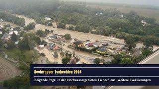 Hochwasser Tschechien 2024 [upl. by Dinerman]