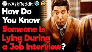 Ways to Tell if Someone is Lying to You During an Interview [upl. by Anagrom183]