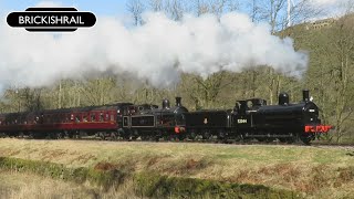 Keighley amp Worth Valley Railway  Spring Steam Gala 2022  12130322 [upl. by Lledrev651]