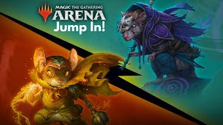 Magic The Gathering Arena  Lets Play Bloomburrow Jump In [upl. by Perkoff]