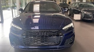 2024 Audi A5 Sportback Business Edition S line  Interior Exterior and Sound [upl. by Siednarb]