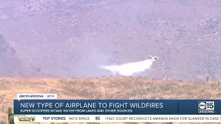 ‘Super Scoopers’ make their way to Arizona in wildfire fight [upl. by Minna157]