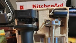 KitchenAid Go™ Cordless Hand Blender battery included KHBRV71 Review [upl. by Borszcz11]