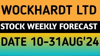 WOCKHARDT STOCK LATEST NEWS UPDATES 10AUG24WOCKHARDT SHARE LATEST NEWS UPDATES WITH NEW TARGET [upl. by Estevan]