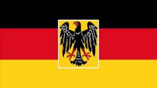 Deutscher Militärmarsch quotHie gut Brandenburg allewegequot [upl. by Dagall824]