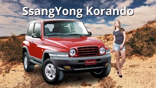 SsangYong Korando  Korea can do 4wd SUV beepcars review [upl. by Nylloh]