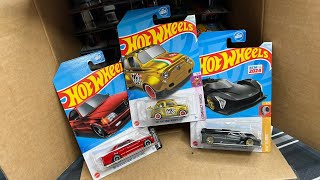 Lamley Unboxing Hot Wheels 2024 E Case with GOLD amp an Error [upl. by Nannek]