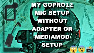 GOPRO12 📸AUDIO WITHOUT ADAPTER AND MEDIAMOD😨 QUALITY COMPRESSION  GOPRO RIDERBOYNILESH [upl. by Christopher184]