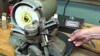 Restoring a LISLE Drill Grinder pt 4 Tips 463 tubalcain [upl. by Merras]