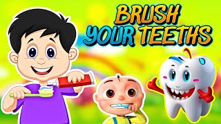 Hacky Smacky  Tooth brush Childrens Song  Brush your teeth  Kids Songs amp Nursery Rhymes [upl. by Llenra430]