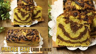 Marmer Cake Labu Kuning yang Lembut dan Moist dengan 3 Telur [upl. by Octavie348]