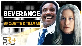 Patricia Arquette amp Tramell Tillman Interview Severance [upl. by Aprilette]