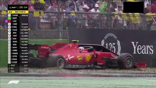 Every retirement from the 2019 German Grand Prix [upl. by Asert]