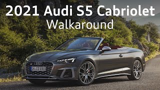 2020 Audi S5 Cabriolet Technik Walkaround [upl. by Rutra]