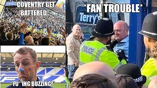 Derby Day VIOLENCE Blues BATTER Cov Birmingham City v Coventry City VLOG [upl. by Anawaj]