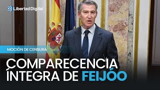 Comparecencia íntegra de Feijóo tras las declaraciones de Aldama [upl. by Lashar]