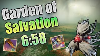 Garden of Salvation Speedrun WR 658 [upl. by Ytirahs]