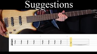 Suggestions System of a Down  Bass Cover With Tabs by Leo Düzey [upl. by Garvey]