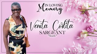 Celebrating the Life of Venita Corlita Sargeant [upl. by Toffic]