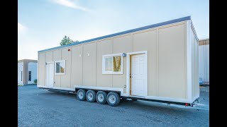 Homeless Project Model by Anchored Tiny Homes [upl. by Donegan]