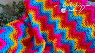 This Granny Ripple Blanket is a MUST make 🤩 [upl. by Alikee]