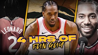 4 Hours Of Raptor Kawhi Leonard Highlights 🔥🐱‍🐉 [upl. by Yttiy]