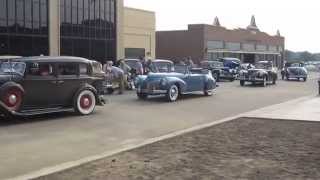 LINCOLN MOTORCAR GRAND OPENING GILMORE KALAMZOO MICHIGAN AUGUST 9 2014 RIBBON DAY LOOK AT MUSEUM [upl. by Morville]