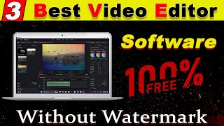 3 Best Free Video Editor For PC Without Watermark [upl. by Yrailih]