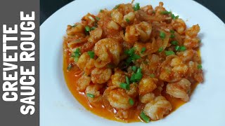 Crevette Sauce Rouge  Shrimp cooked in Red Sauce  Moms Recipe  Mauritius  TheTriosKitchen [upl. by Richela340]