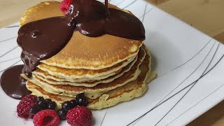 Pancakes de Cyril Lignac  Recette Facile sans buttermilk [upl. by Yeloc938]