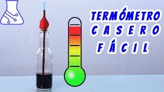 Termómetro Casero Muy fácil de Hacer Proyecto de Ciencias [upl. by Filberte500]