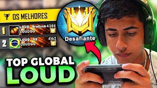 LOUD DOMINOU TOP 1 GLOBAL DO FREE FIRE EM 24 HORAS [upl. by George]