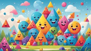 Learn 20 Fun Geometric Shapes for Kids 🎨  Amaris Creation  Educational Shapes Adventure [upl. by Ane]