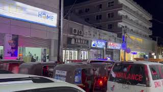 Mogadishu at night beautiful subscribe tomychannel [upl. by Malim]