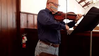 Rhosymedre violin solo arrangement arranged by John Yong [upl. by Noscire]