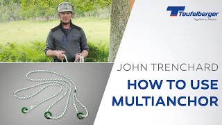 How to use the Teufelberger multiANCHOR by John Trenchard [upl. by Lanford]