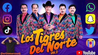 🔥MIX TIGRES DEL NORTE🔥🍺  🪗CORRIDOS Vol2🪗  DJ Erlin Marcos [upl. by Acina]