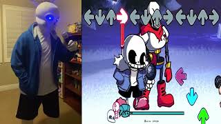 FNF VS Indie Cross V1 — Bonedoggle Sans In Real Life FULL SONG [upl. by Timms]