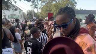 second line  Sunday  highlights  recap  film by B KNOX 09282024 [upl. by Machos]