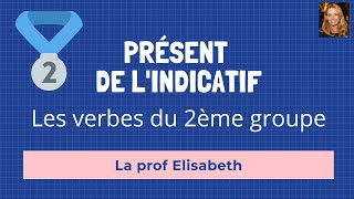 Conjuguer les verbes du deuxième groupe en français Niveau A1 FLE [upl. by Agripina]