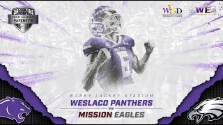 Football Playoffs 2023 Mission Eagles vs Weslaco Panthers [upl. by Nalyr]