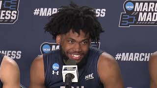 FDU First Four Postgame Press Conference  2023 NCAA Tournament [upl. by Osber]