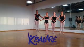 Clases de Ballet  Ensayo del Ballet quotEl Lago de Los Cisnesquot Pa de Quatre [upl. by Atsejam]