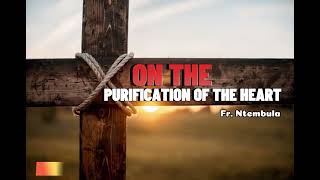 ON THE PURIFICATION OF THE HEART  Fr Ntembula [upl. by Helali]