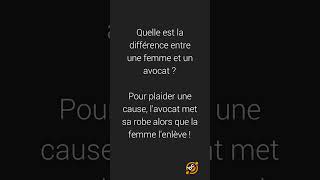 Blague  Une femme et un avocat… [upl. by Asiaj529]