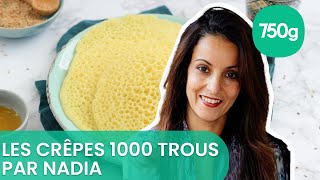 Recette des crêpes mille trous ou baghrir  750g [upl. by Lenoj]