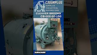 60 HP Cleaver Brooks 150 PSI Steam Boiler 2012 CB 60060150 [upl. by Camey727]