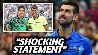 Novak Djokovic REJECTS Federer and Nadal as Tennis’ Greatest—SHOCKING Statement [upl. by Adalie]