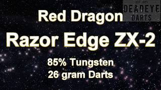 Red Dragon Razor Edge ZX2 26 gram Darts  D0064 [upl. by Olihs]